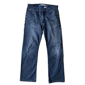 Parasuco Mens Jeans 31 Black Distressed Denim Legend Pockets Solid